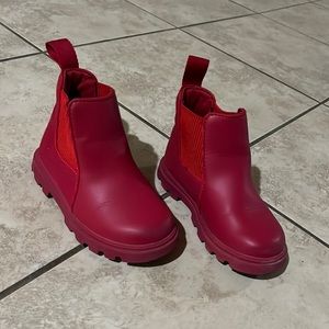 Red boots